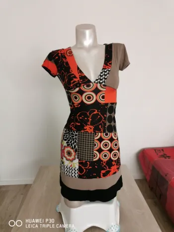 robe col en V