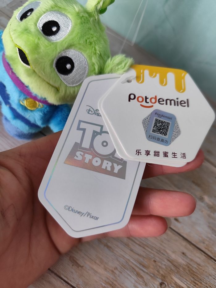 porte clé Disney peluche alien toy story - photo numéro 3