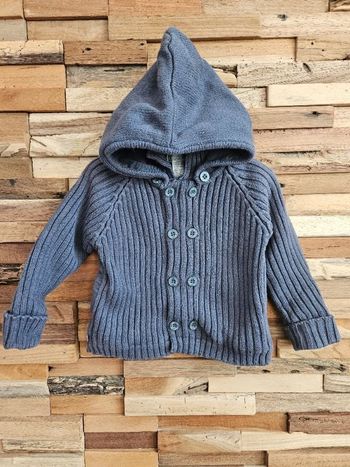 Gilet à boutons garçon 12mois