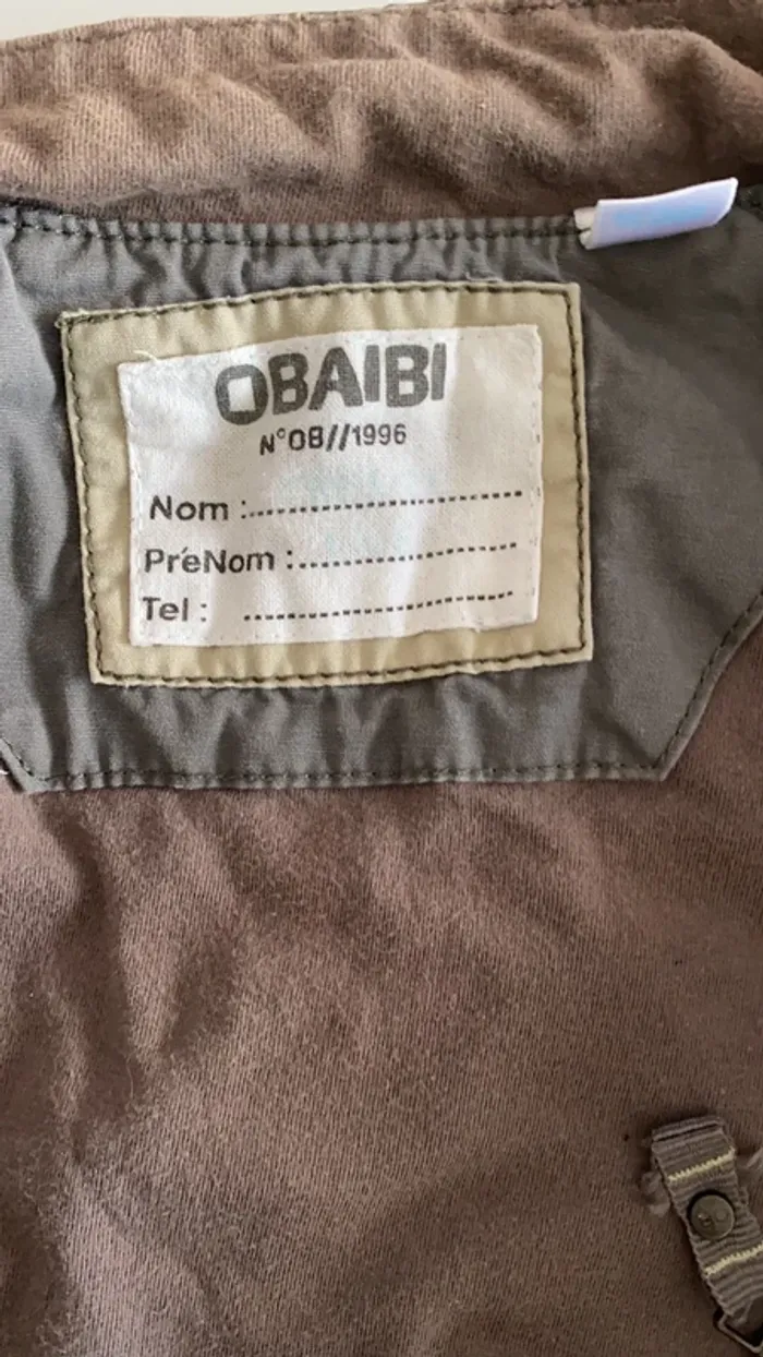 Veste taille 3 ans kaki - photo numéro 2