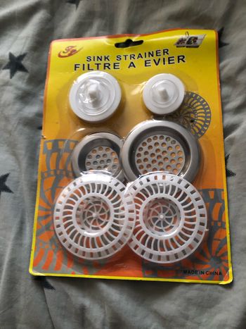 Filtres à evier neuf