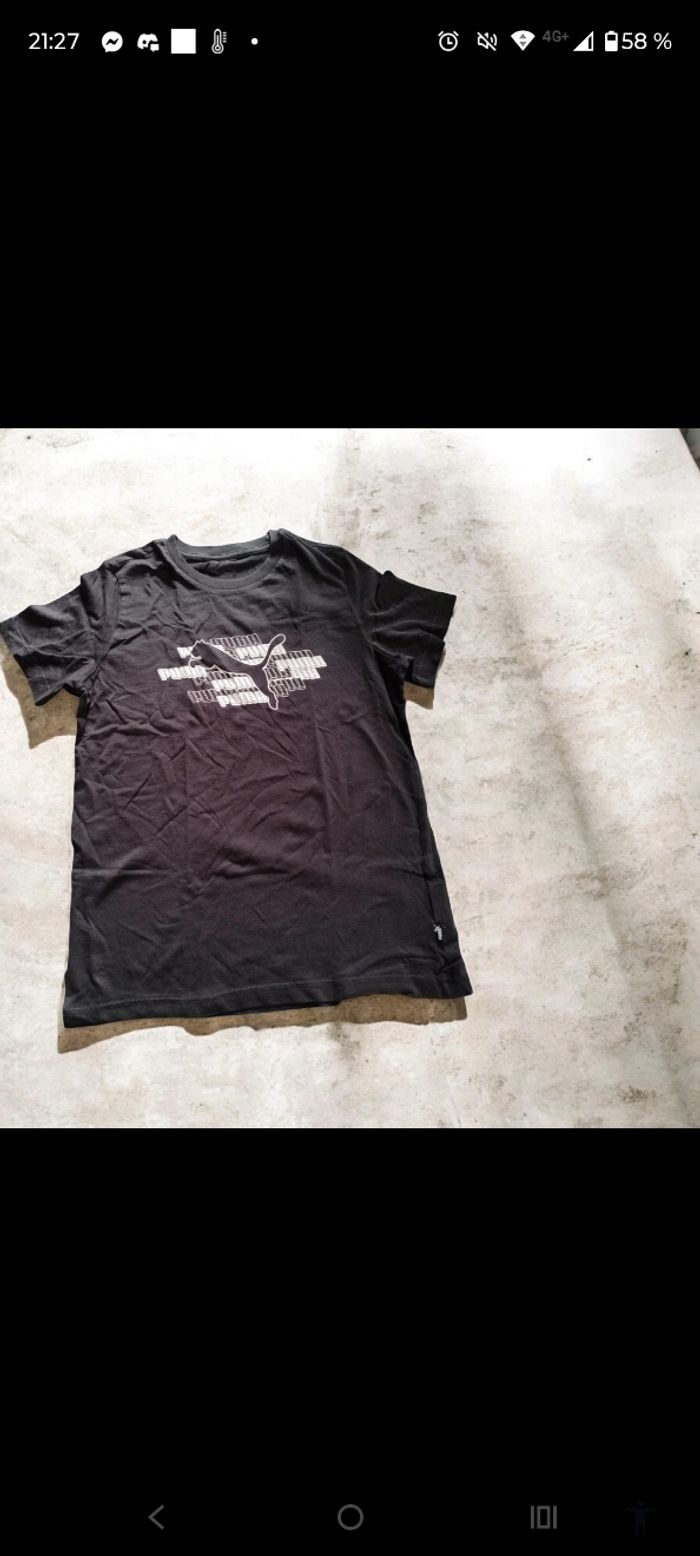 T-shirt garçon Puma 12 ans