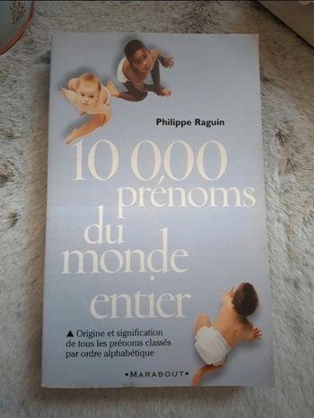 Livre 10000 prénoms du monde entier