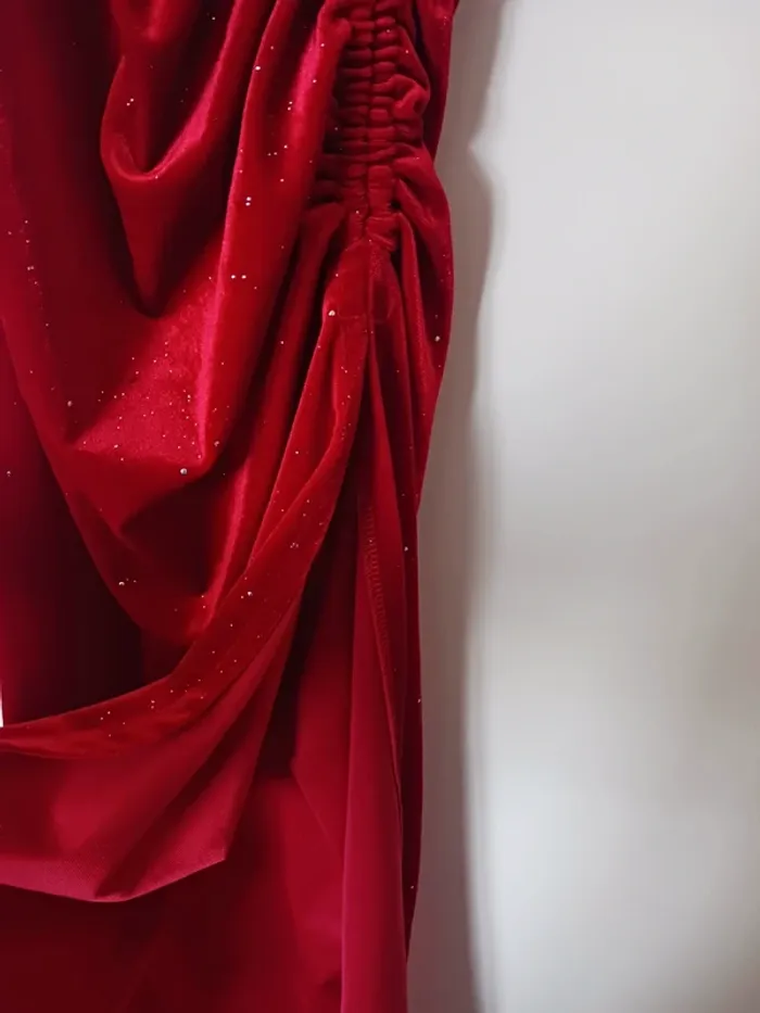 Robe longue velours - photo numéro 3