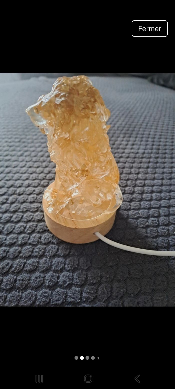 Lion en resine - photo numéro 2