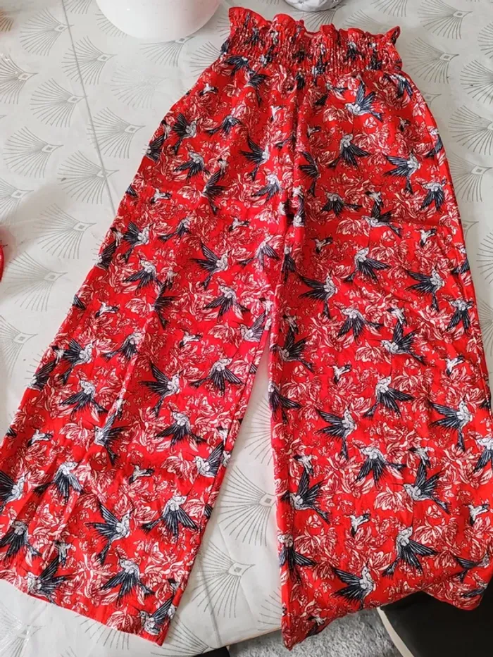 Ensemble pantalon large + haut 7 ans - photo numéro 2