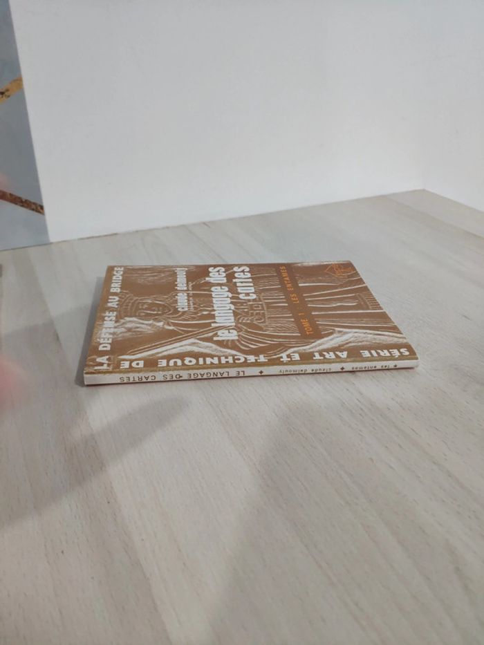 Livre art technique défense bridge langage cartes Delmouly tome 1 entames - photo numéro 3