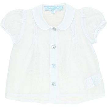 Blouse à manches courtes 6 mois en coton et soie Tartine et ChocolatD