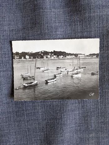 Carte postale Le Val André années 1940 la plage du port