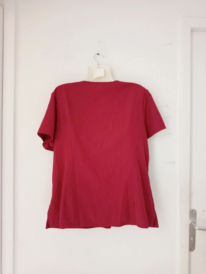Blouse manches courtes à poches femme - photo numéro 6