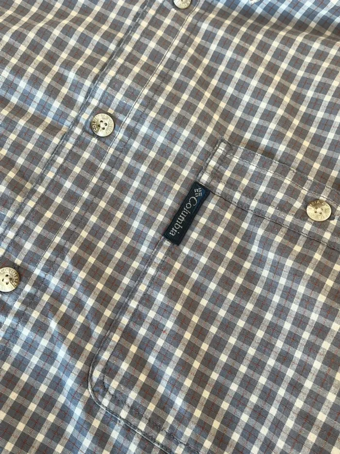 Chemise à carreaux vintage Columbia taille XL - photo numéro 6