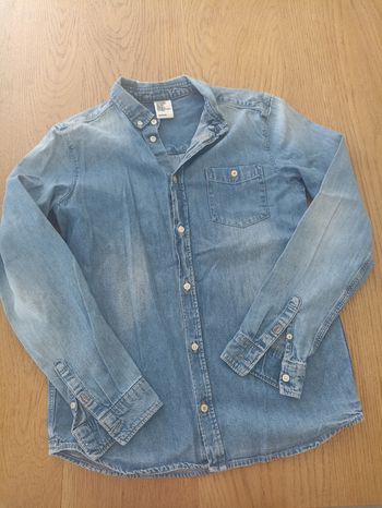 Chemise en jean garçon
