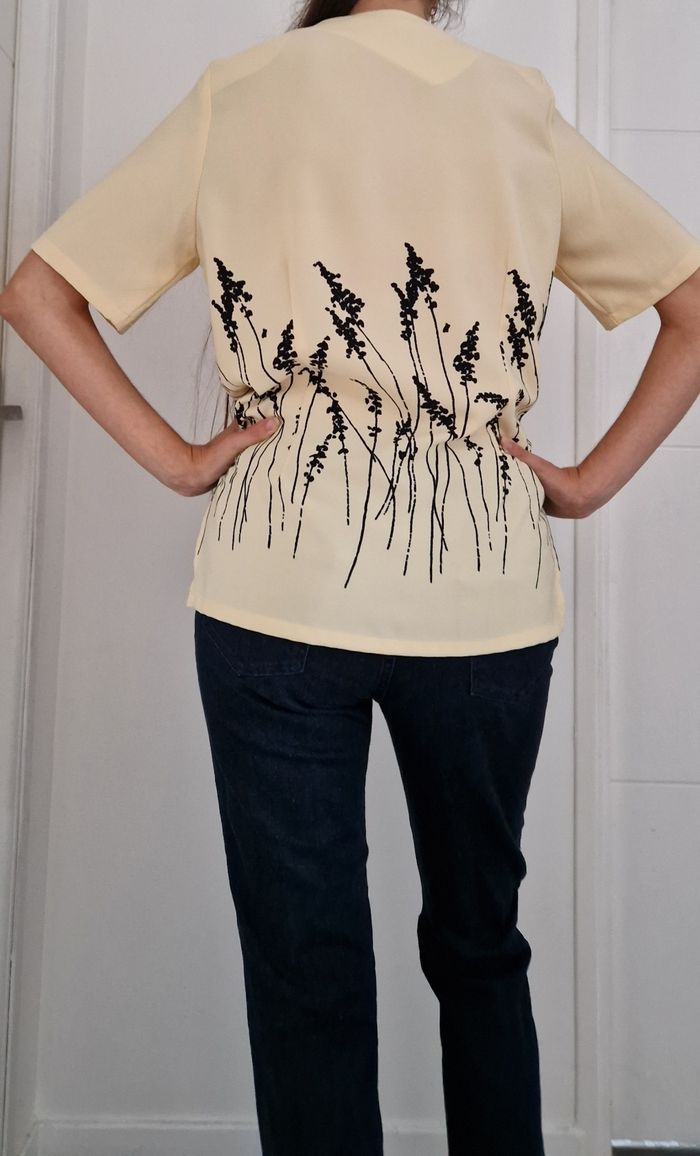 Chemisier afibel boutons bisous taille 38/40 - photo numéro 6