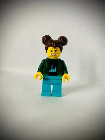 Minifigurine LEGO City CTY1801 - Cliente du Robot World - Très bon état