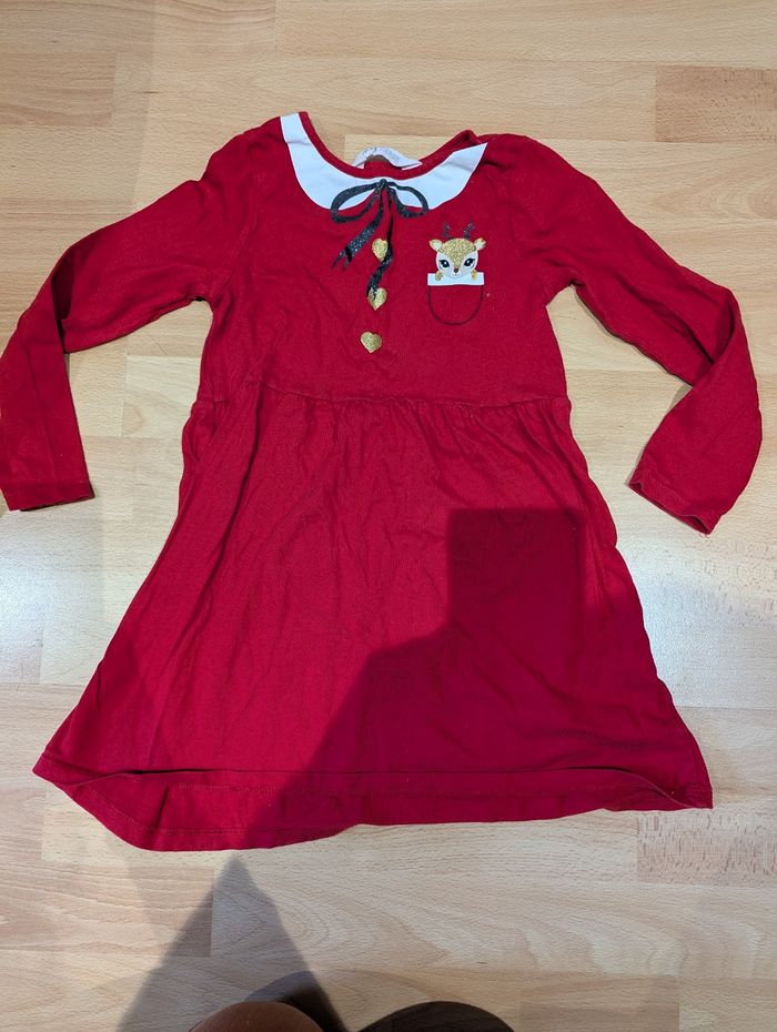 Robe de Noël petit renne Zara 4-6 ans