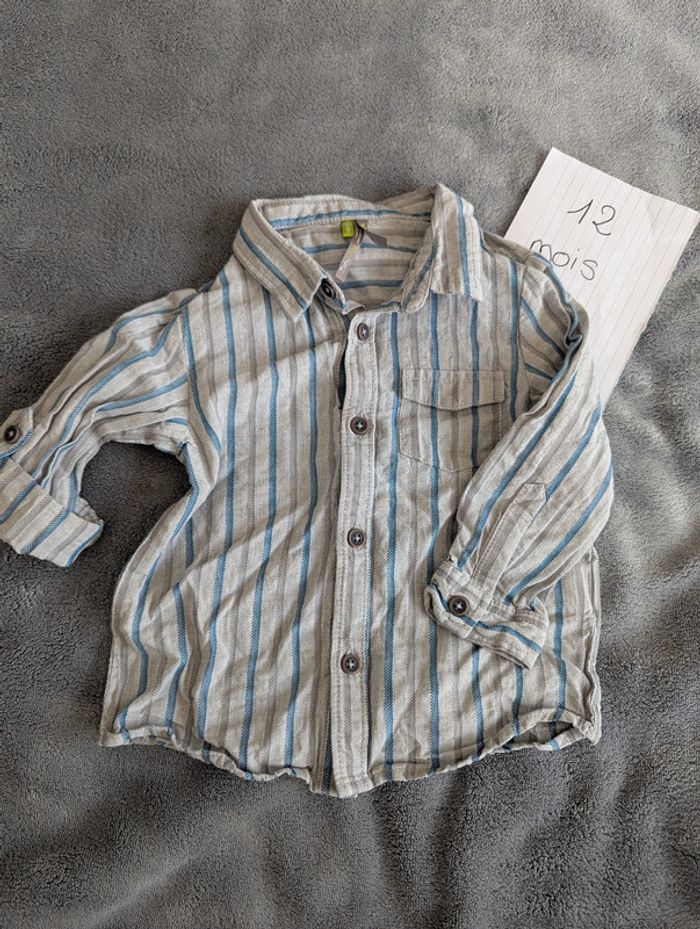 Chemise manches longues - 12 mois - Orchestra