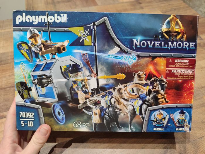 Playmobil Novelmore Char du trésor des chevaliers 70392