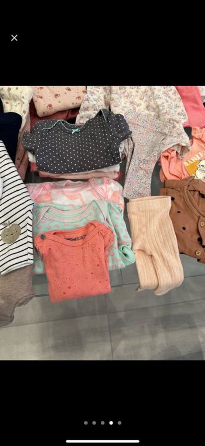 Lot de 75 pièces bébé printemps/ été en très bon état - photo numéro 5