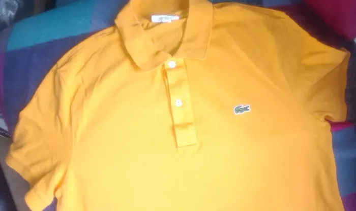 Polo orange Lacoste - photo numéro 4