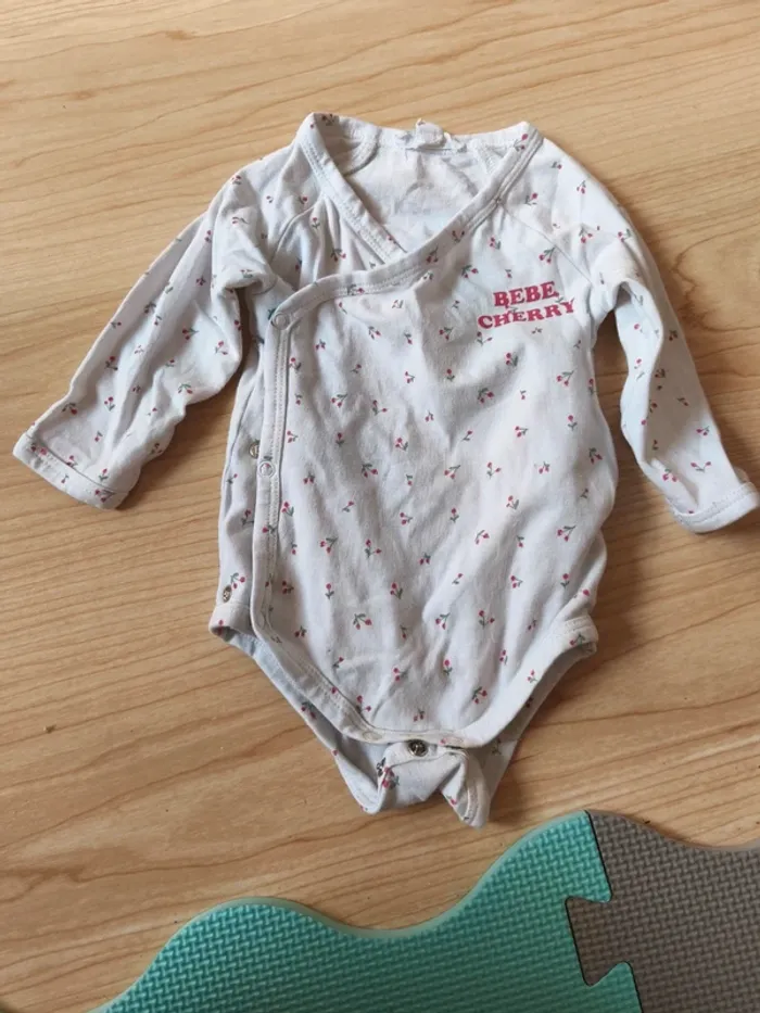 Body bébé cherry