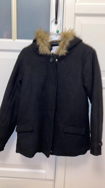 Manteau d’hier noir fille 10 ans Orchestra