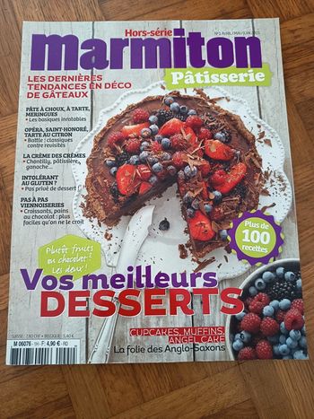 Marmiton pâtisserie hors série avril mai juin 2015