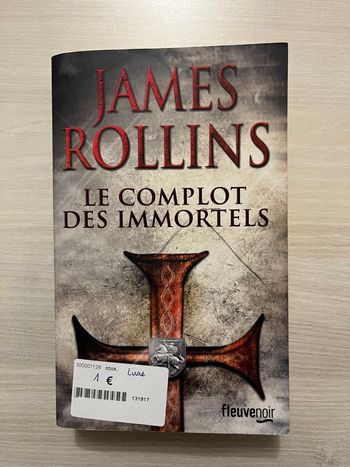 Livre le complot des immortels
