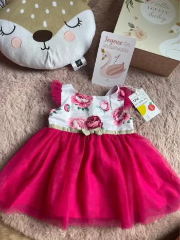 Robe boboli 12m neuve