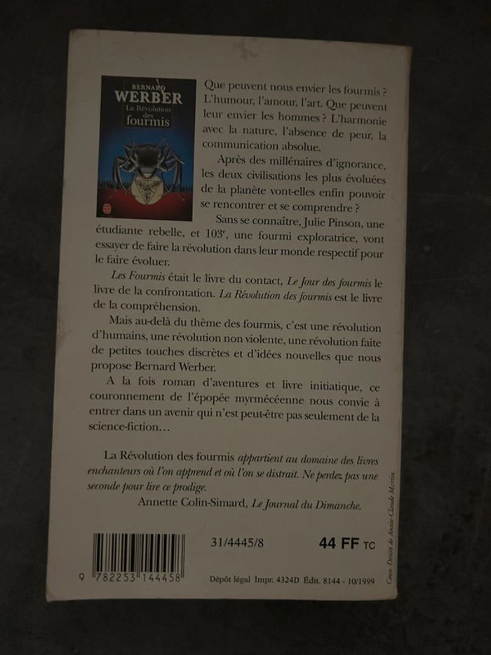 La révolution des fourmis - Bernard Werber - photo numéro 2