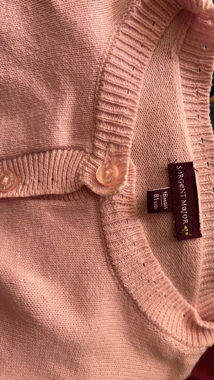 Gilet fille 18 mois Sergent-major - photo numéro 5