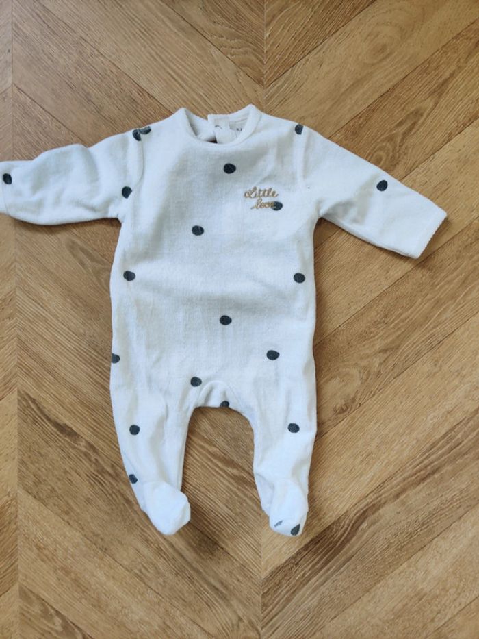 pyjama à pois 'little love' Kiabi