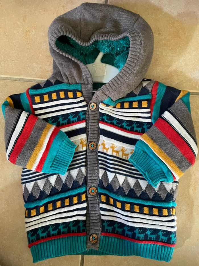 Gilet bébé garçon 3 mois orchestra
