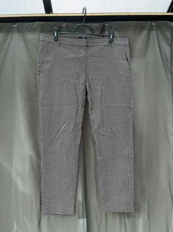 Pantalon à motifs