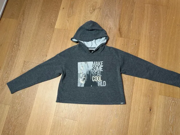 Haut sweat-shirt fille 14 ans ikks - photo numéro 5