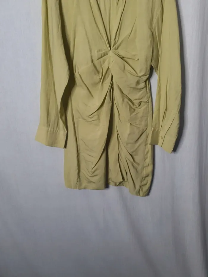 Robe pistache zara - photo numéro 2