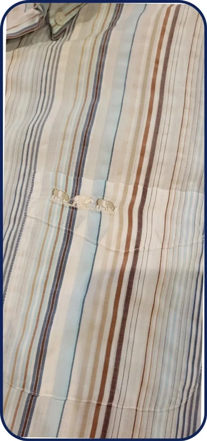 Chemise homme Mise au Green - Taille L
- Beige Clair - Rayures - Très bon état- Homme - photo numéro 4