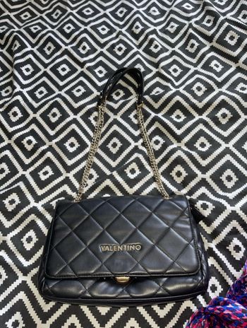 Sac à main noir Valentino avec bandoulière