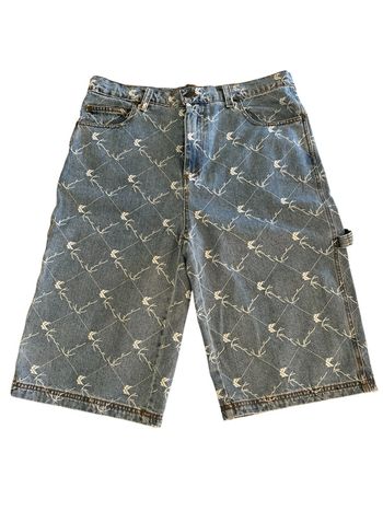 Short Jean Baggy Karl Kani Vintage Y2K 👖 Carpenter Taille L – Excellent état