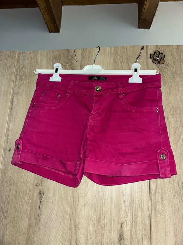 Short rose Mim taille M 38