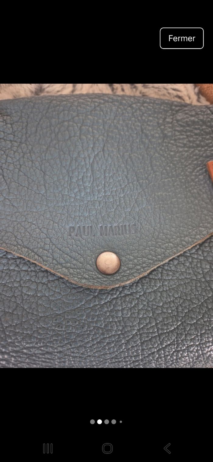 Sac bandouliere  paul marius - photo numéro 2