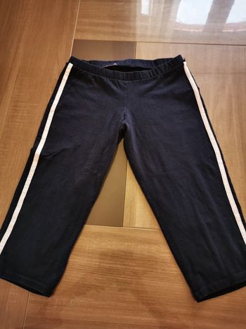 Legging 3/4 Coton marine S