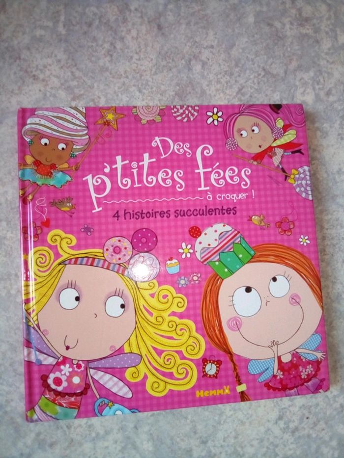 Livre petite fille 4 histoires Pâtisserie