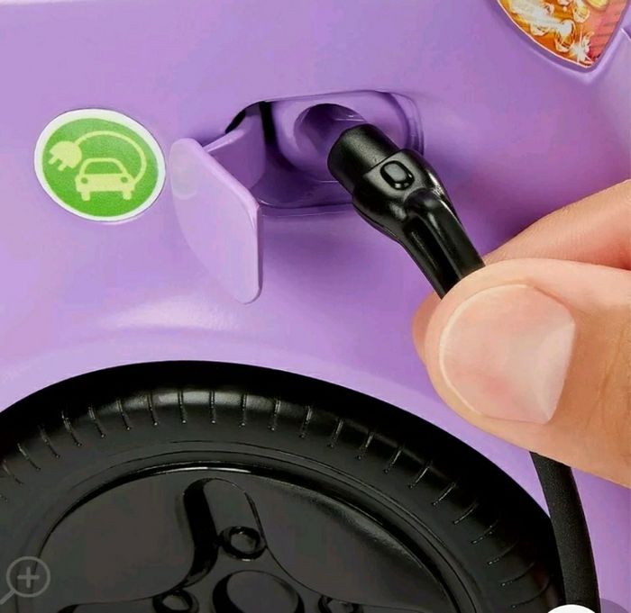 BARBIE ET SA VOITURE ELECTRIQUE AVEC SA STATION DE CHARGE - photo numéro 4