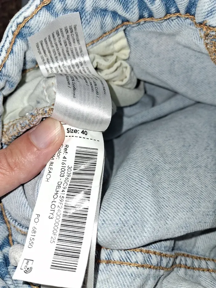Pantalon taille haute, bas large patte d'éléphant - photo numéro 4