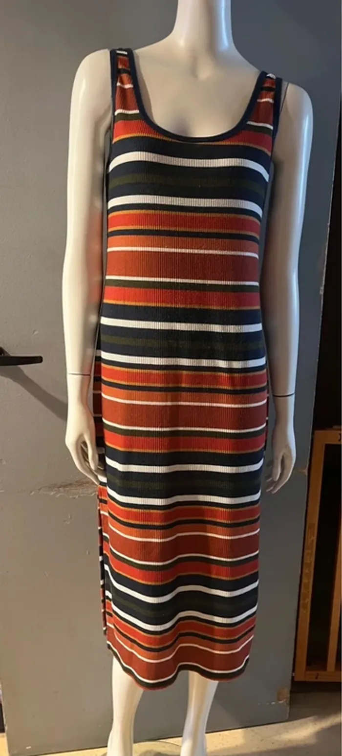 Robe longue rayer en L - photo numéro 2