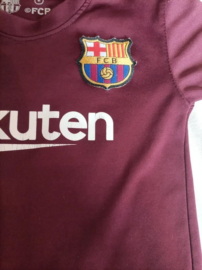 Maillot de foot FCB Messi 2 ans - photo numéro 3