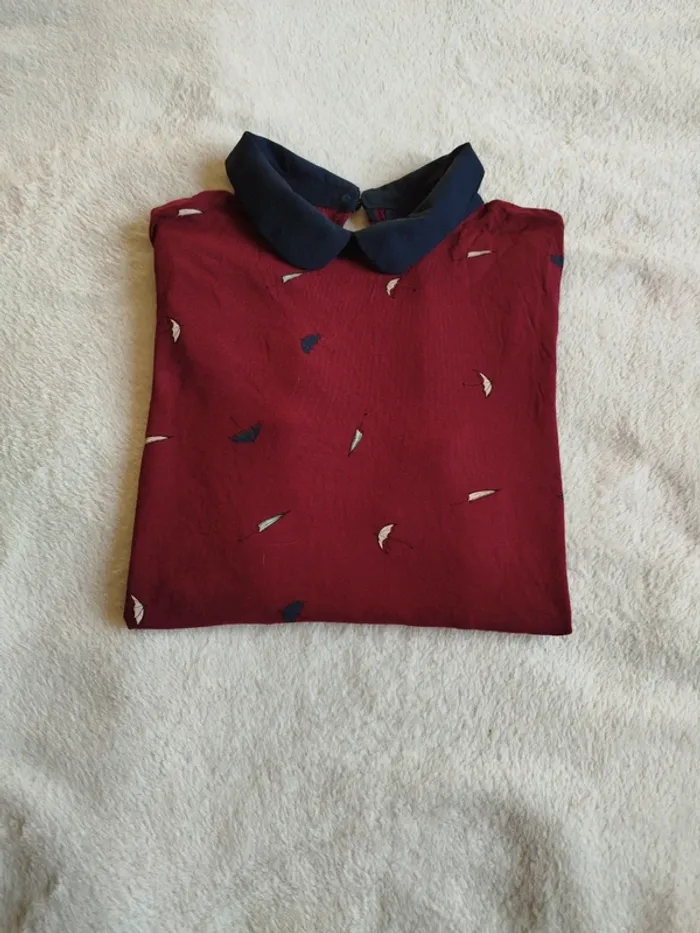 T-shirt/blouse manches longues Kiabi taille M