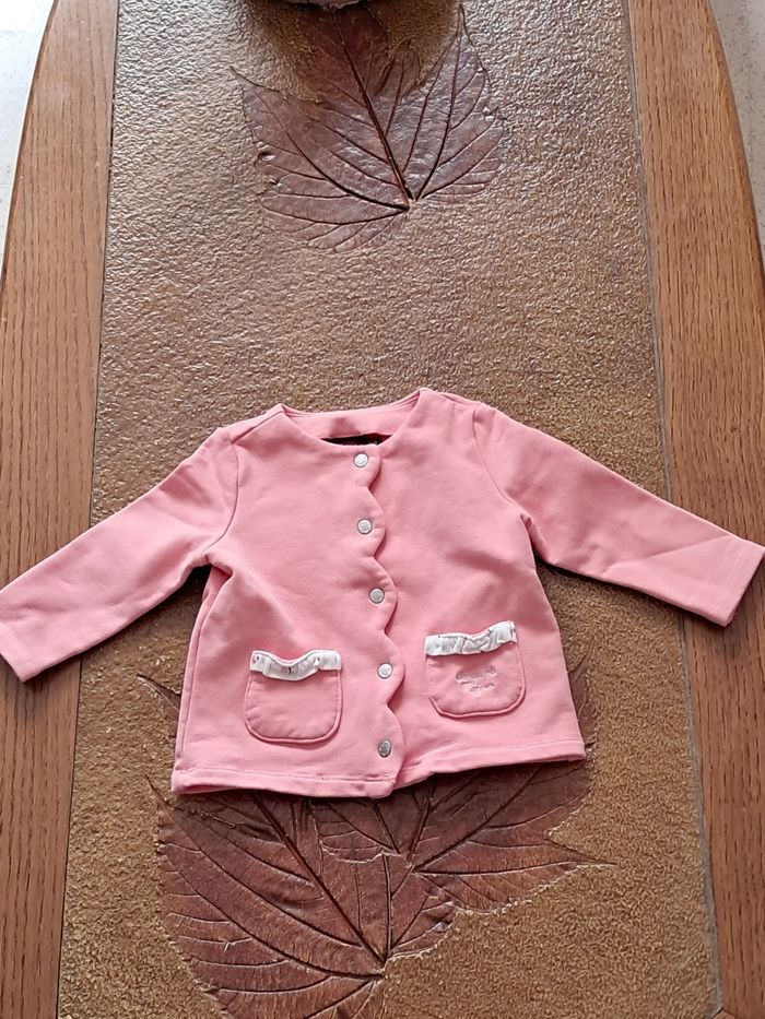 Veste fille 9 mois. 71cm