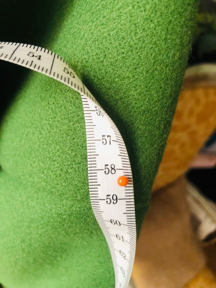 Manteau long vert taille XXL - photo numéro 4