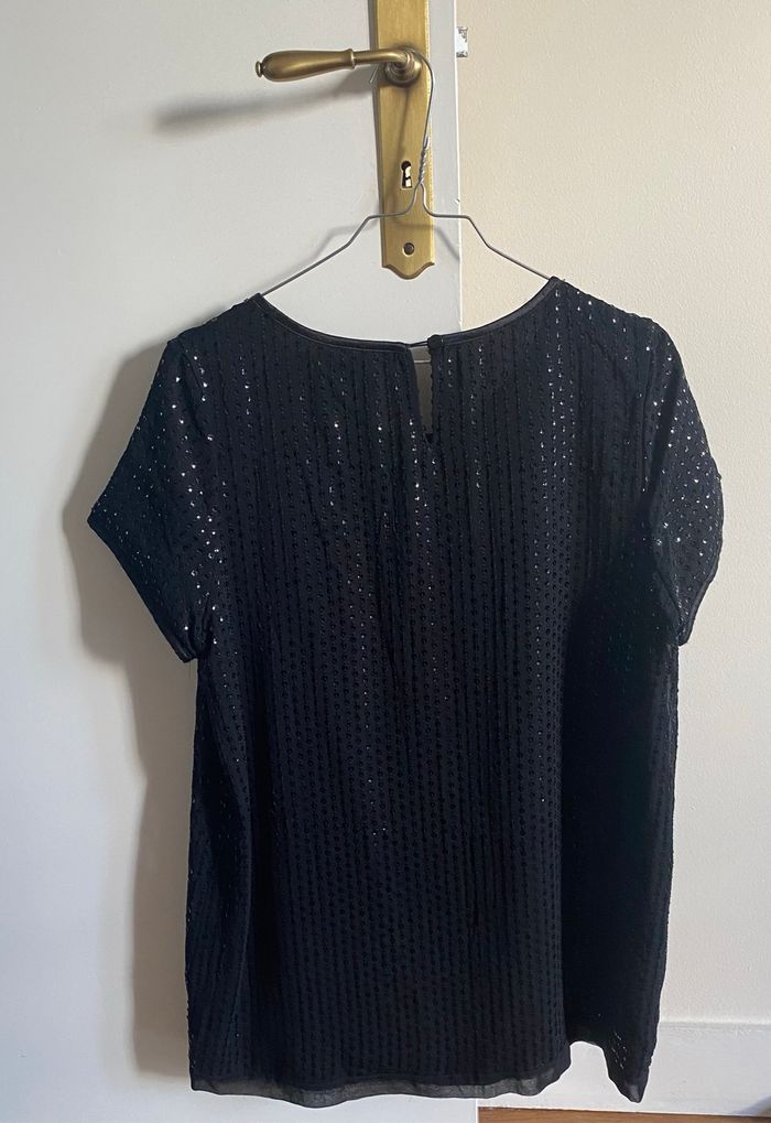 Tunique noir à sequin - photo numéro 2